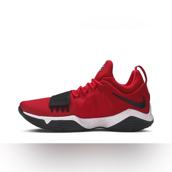 NWT Nike PG 1 Paul George University Red/BlackBasketball Shoes 878627-602 13.5 - Picture 7 of 15
